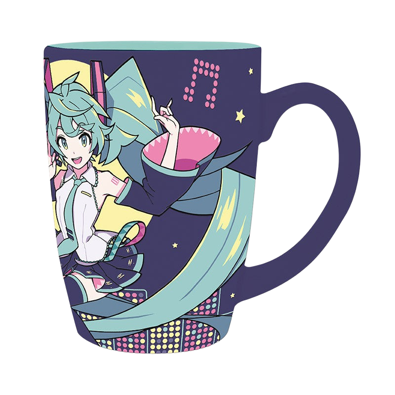 HATSUNE MIKU - Verre XXL - 400 ml - Ville Musicale - boîte x2 - vue 2