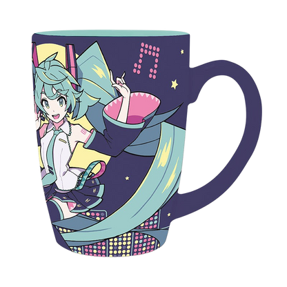 HATSUNE MIKU - Verre XXL - 400 ml - Ville Musicale - boîte x2 - vue 2