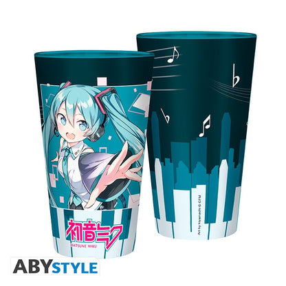HATSUNE MIKU - Verre XXL - 400 ml - Ville Musicale - boîte x2 - vue 4
