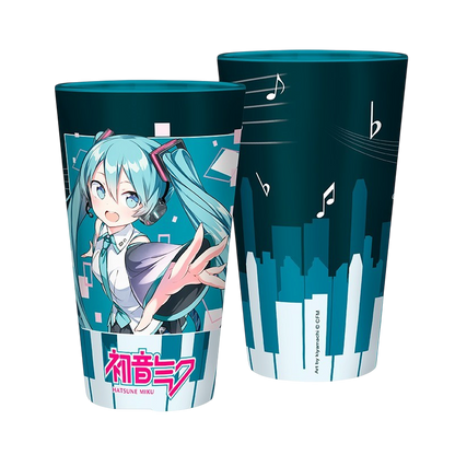 HATSUNE MIKU - Verre XXL - 400 ml - Ville Musicale - boîte x2 - vue 4