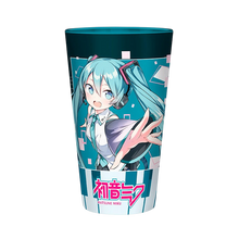 HATSUNE MIKU - Verre XXL - 400 ml - Ville Musicale - boîte x2