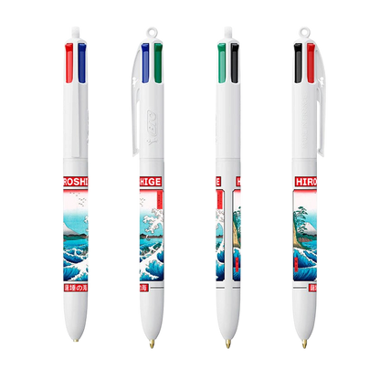 BESPOKE - Hiroshige - Stylo BIC 4 couleurs - Indpendant ONLY x10