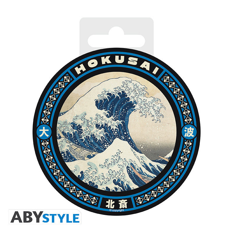 HOKUSAI - Dessous de verre en céramique "Grande Vague"