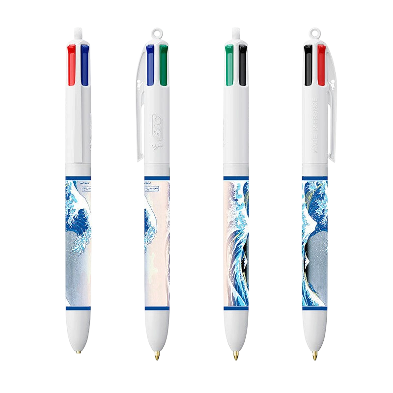 BESPOKE - Hiroshige - Stylo BIC 4 couleurs - Indpendant ONLY x10 - vue 2
