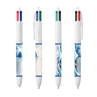 BESPOKE - Hiroshige - Stylo BIC 4 couleurs - Indpendant ONLY x10 - vue 2
