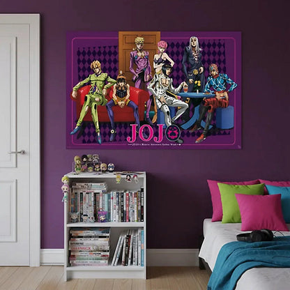 JoJo's Bizarre Adventure Poster Maxi 91,5x61 - Golden Wind Team