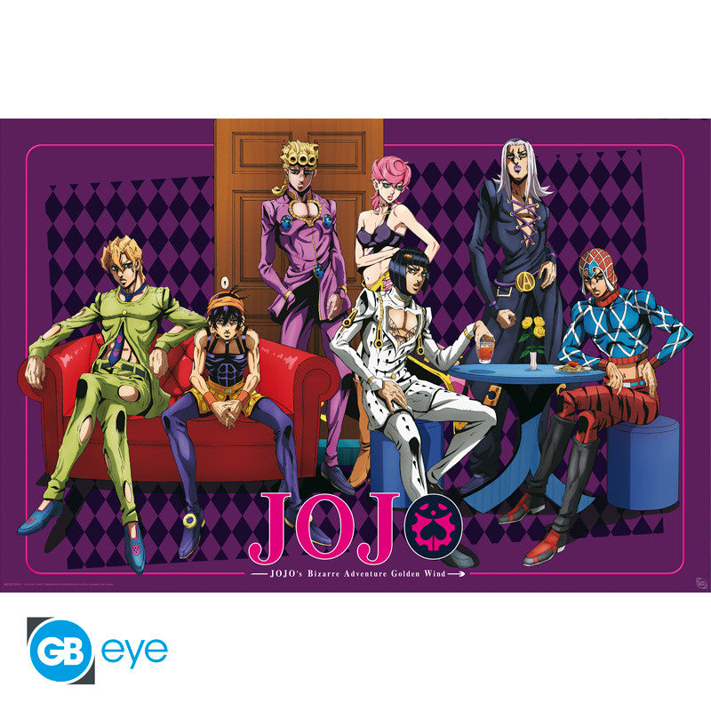 JoJo's Bizarre Adventure Poster Maxi 91,5x61 - Golden Wind Team
