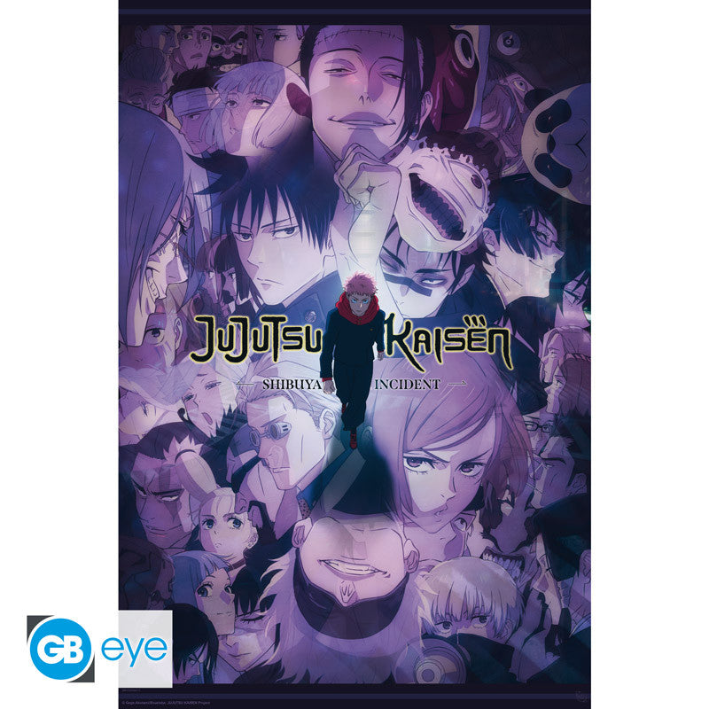 JUJUTSU KAISEN - Poster Maxi 91,5x61 - Itadori & Gojo x2 - vue 3