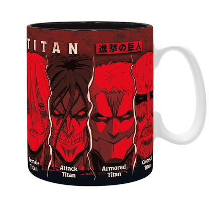 ATTACK ON TITAN - Mug Heat Change - 460 ml-TitanS3- carton x2 V2 - vue 4