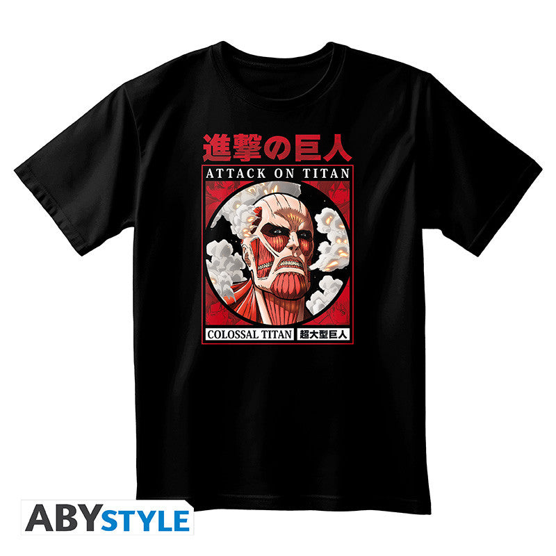 Attack on Titan Tshirt Titan Colossal - ABYstyle