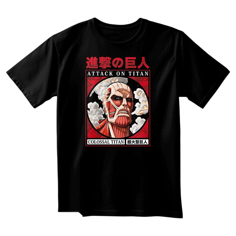 Attack on Titan Tshirt Titan Colossal - ABYstyle