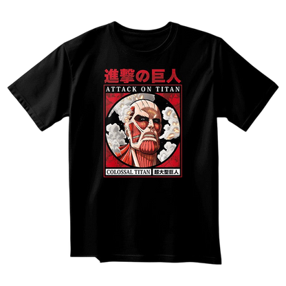 Attack on Titan Tshirt Titan Colossal - ABYstyle