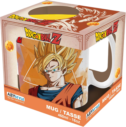 DRAGON BALL - Mug - 460 ml - DBZ Goku & Vegeta - subli -boîtex2 - vue 2