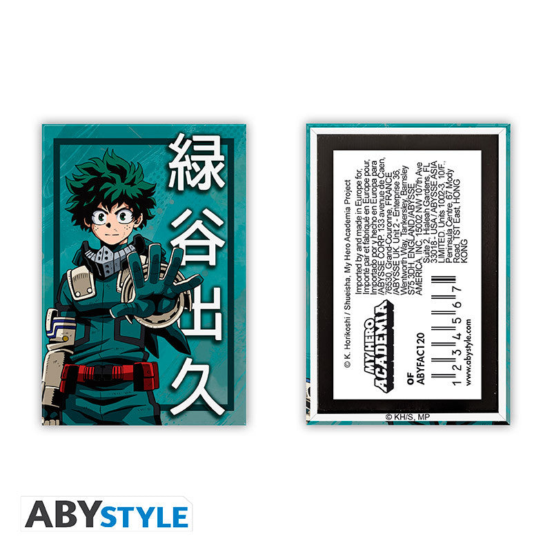 MY HERO ACADEMIA - Aimant Standard - Izuku Midoriya x4 - vue 3