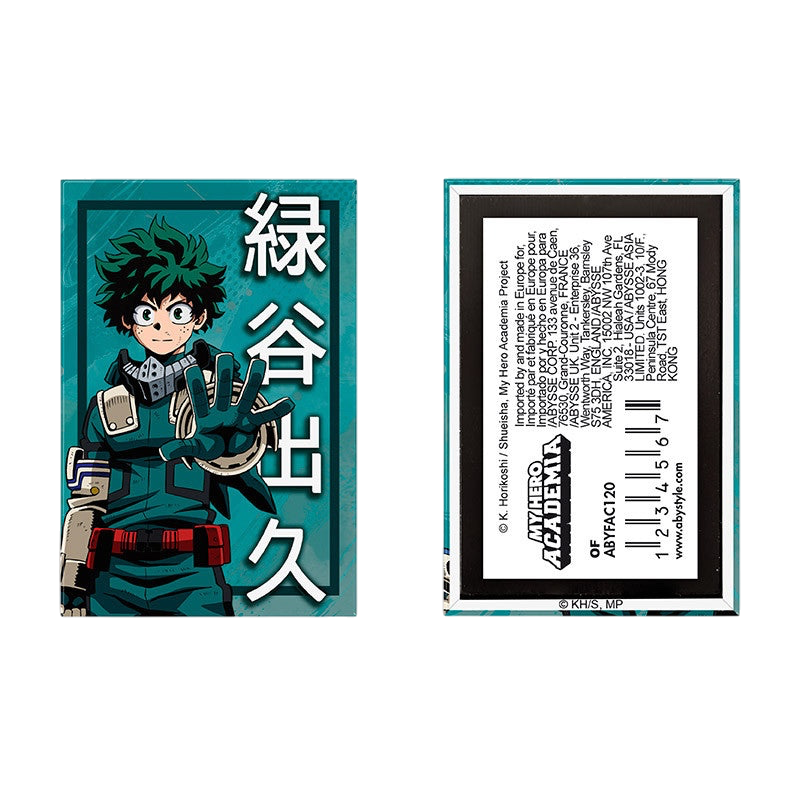 MY HERO ACADEMIA - Aimant Standard - Izuku Midoriya x4 - vue 3