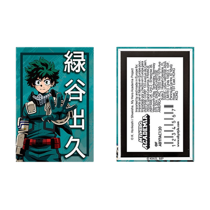 MY HERO ACADEMIA - Aimant Standard - Izuku Midoriya x4 - vue 3