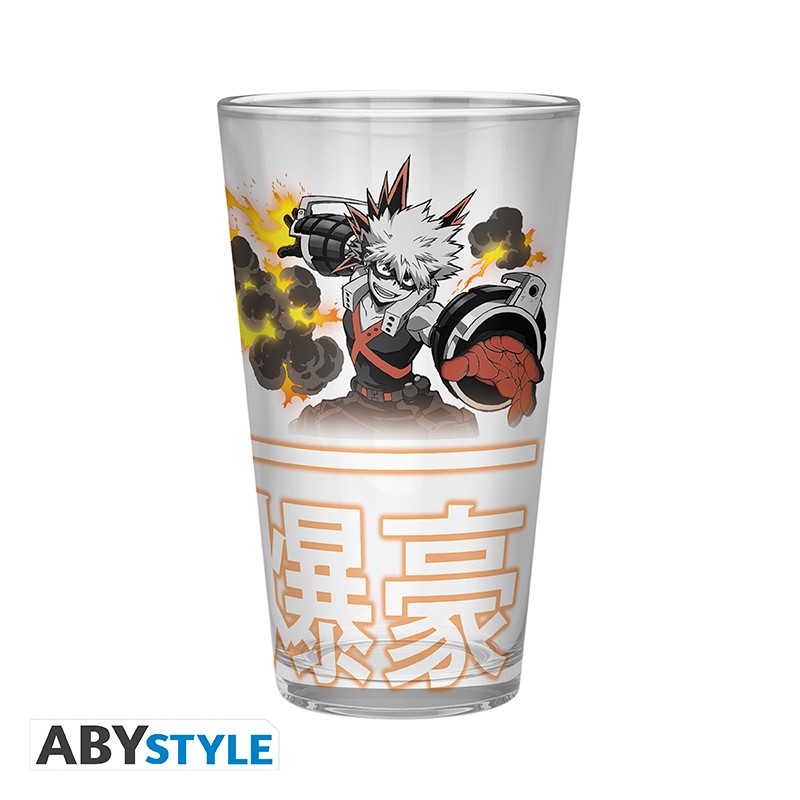 MY HERO ACADEMIA - Verre XXL - 400 ml - Izuku & Bakugo - boîte x2 - vue 4