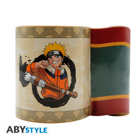 NARUTO - Mug 3D anse - Parchemin Naruto x2 DT - vue 2