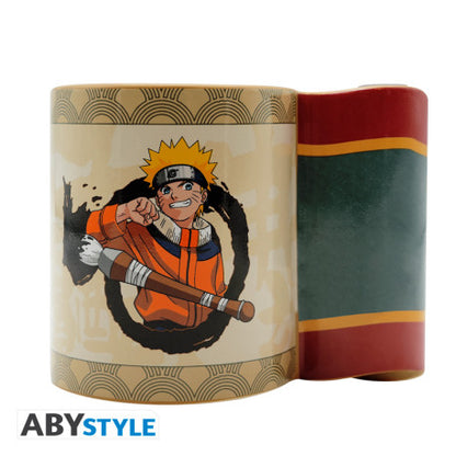 NARUTO - Mug 3D anse - Parchemin Naruto x2 DT - vue 2
