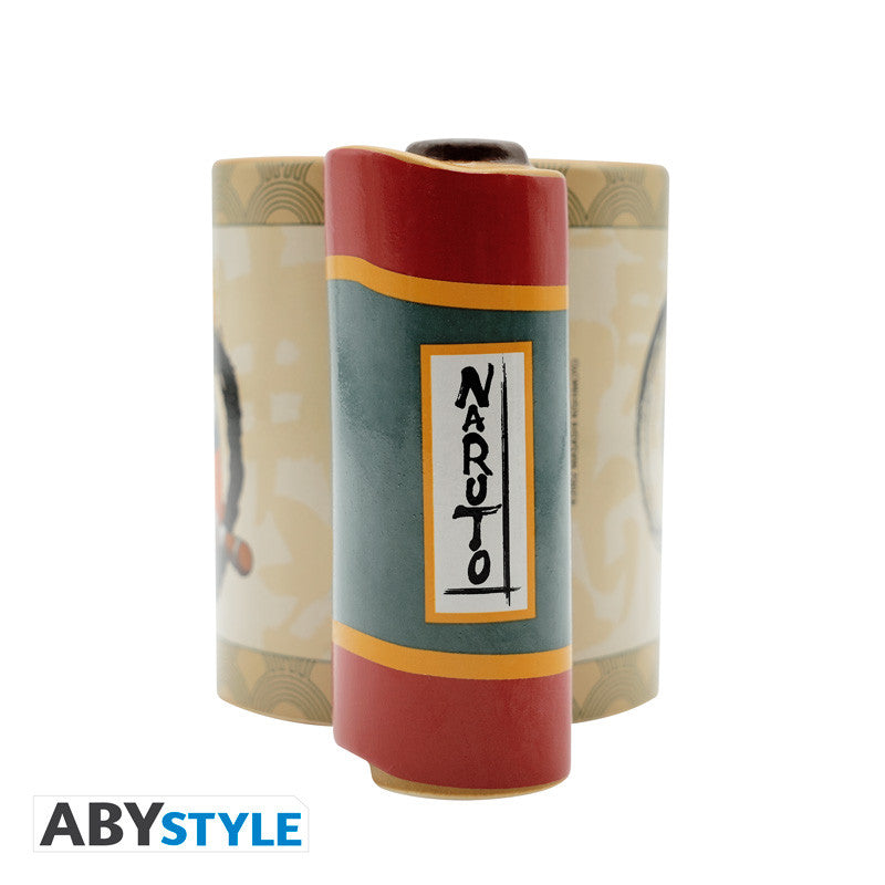 NARUTO - Mug 3D anse - Parchemin Naruto x2 DT - vue 3