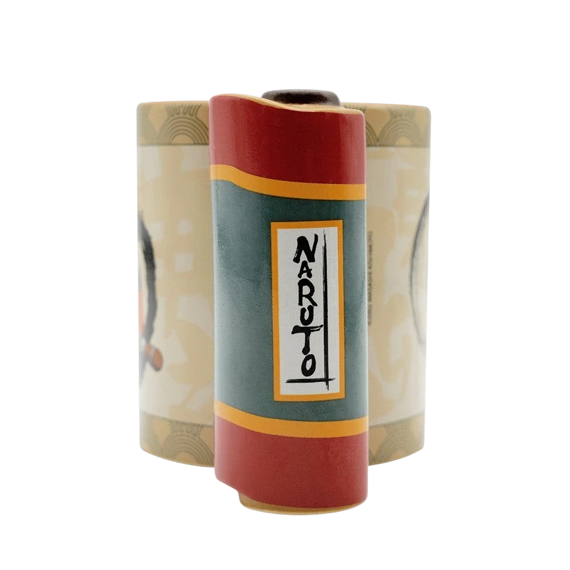 NARUTO - Mug 3D anse - Parchemin Naruto x2 DT - vue 3