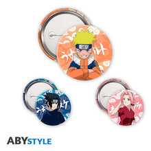 NARUTO SHIPPUDEN - Sachet surprise - Badge 50mm X26*