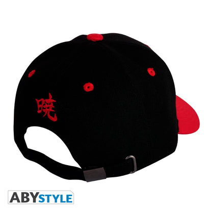NARUTO SHIPPUDEN - Casquette - Noir & Rouge - Akatsuki x2 - vue 3