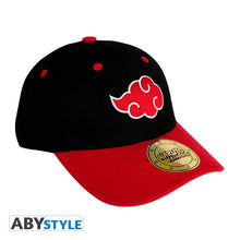 NARUTO SHIPPUDEN - Casquette - Noir & Rouge - Akatsuki x2