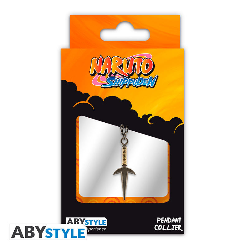 NARUTO SHIPPUDEN - Collier avec pendentif 3D "Kunai Minato" X4 - vue 2