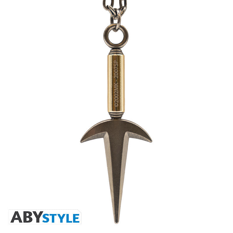 NARUTO SHIPPUDEN - Collier avec pendentif 3D "Kunai Minato" X4 - vue 3
