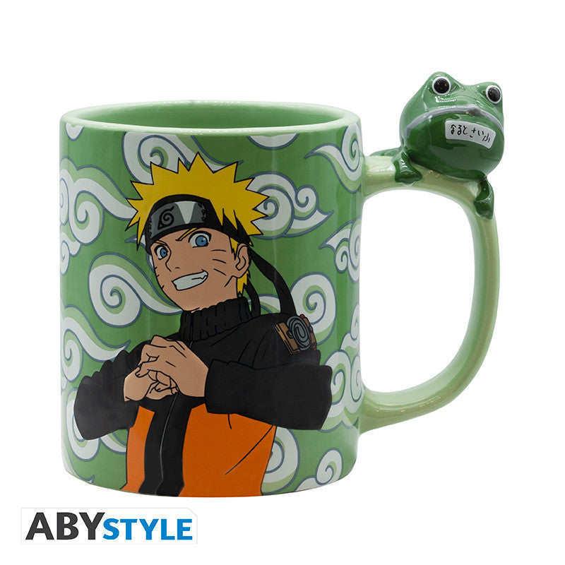 NARUTO SHIPPUDEN - Mug - 250 ml - Naruto Pinceau Ninja - subli x2 - vue 3