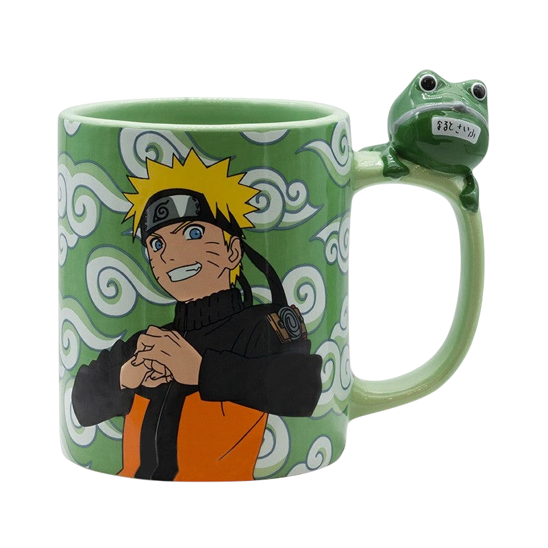 NARUTO SHIPPUDEN - Mug 3D anse - Naruto et Gama-chan x2