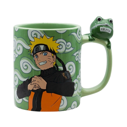 NARUTO SHIPPUDEN - Mug 3D anse - Naruto et Gama-chan x2