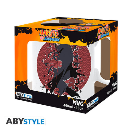NARUTO SHIPPUDEN - Mug - 460 ml - Itachi Uchiwa - subli - boîte x2 - vue 2