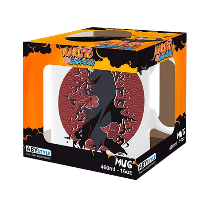 NARUTO SHIPPUDEN - Mug - 460 ml - Itachi Uchiwa - subli - boîte x2 - vue 2