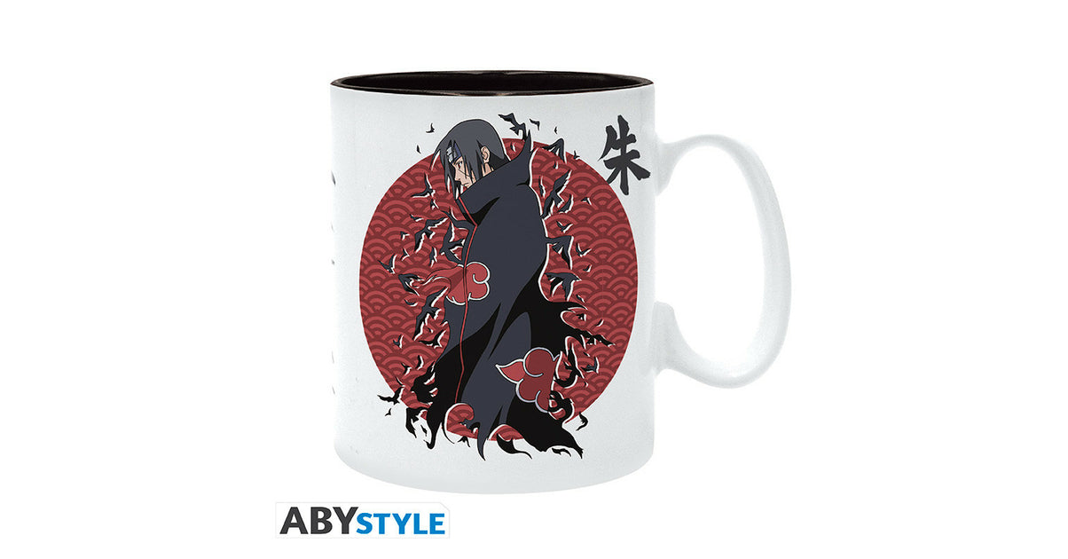 NARUTO SHIPPUDEN - Mug - 460 ml - Itachi Uchiwa - subli - boîte x2 - vue 4