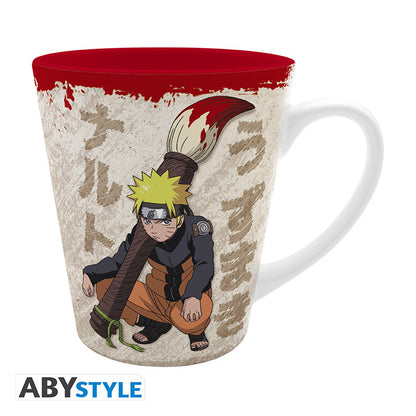 NARUTO SHIPPUDEN - Mug - 250 ml - Naruto Pinceau Ninja - subli x2