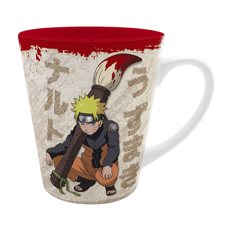 NARUTO SHIPPUDEN - Mug - 250 ml - Naruto Pinceau Ninja - subli x2