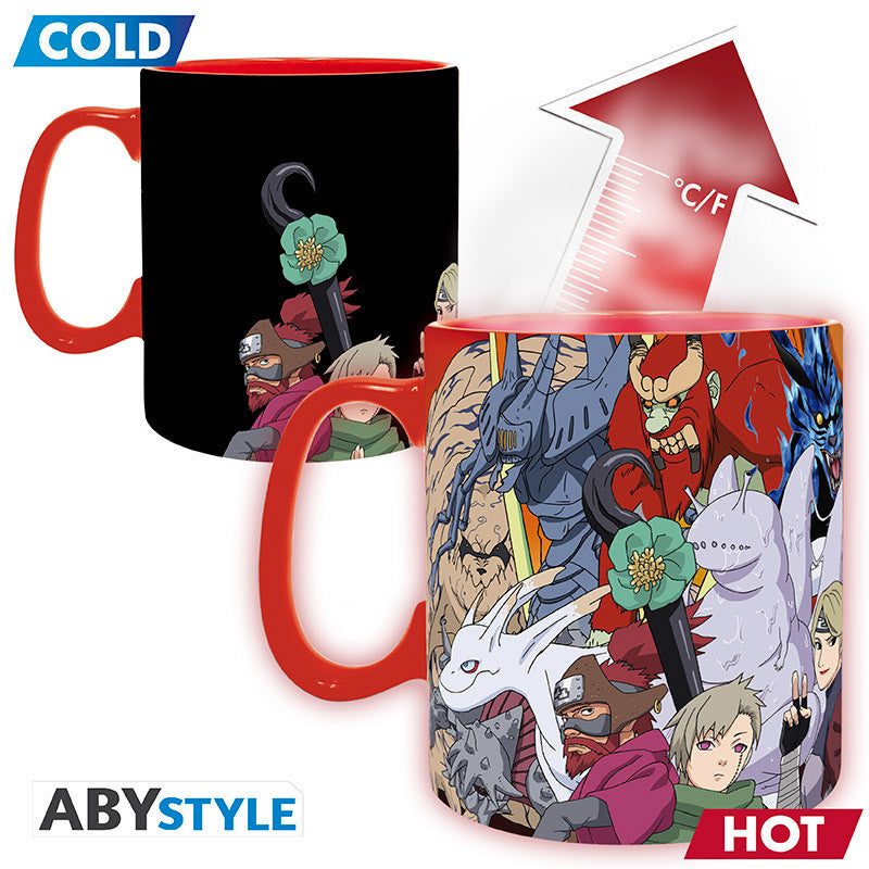 NARUTO SHIPPUDEN - Mug Heat Change - 460 ml -Kakashi/Itachi-carx2  DT - vue 2