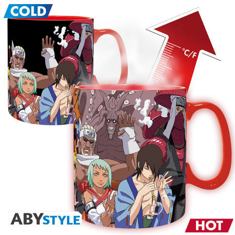 NARUTO SHIPPUDEN - Mug Heat Change - 460ml -Bijû&Jinchûriki-carx2  DT - vue 4