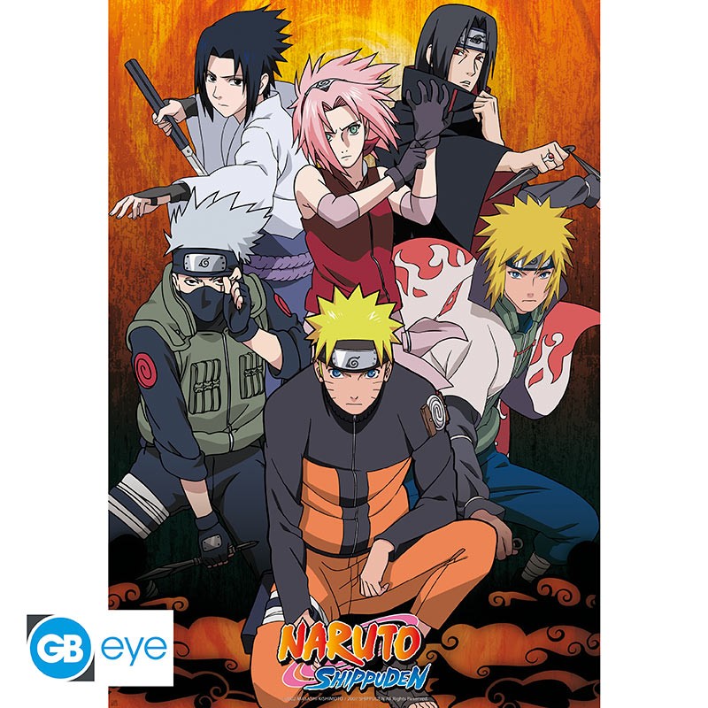 NARUTO SHIPPUDEN - Poster Maxi 91,5x61 - Rivaux - vue 2