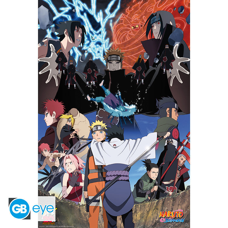 NARUTO SHIPPUDEN - Poster Maxi 91,5x61 - Akatsuki - vue 3