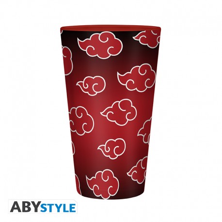 NARUTO SHIPPUDEN - Verre XXL - 400 ml - Akatsuki - x2 - vue 2