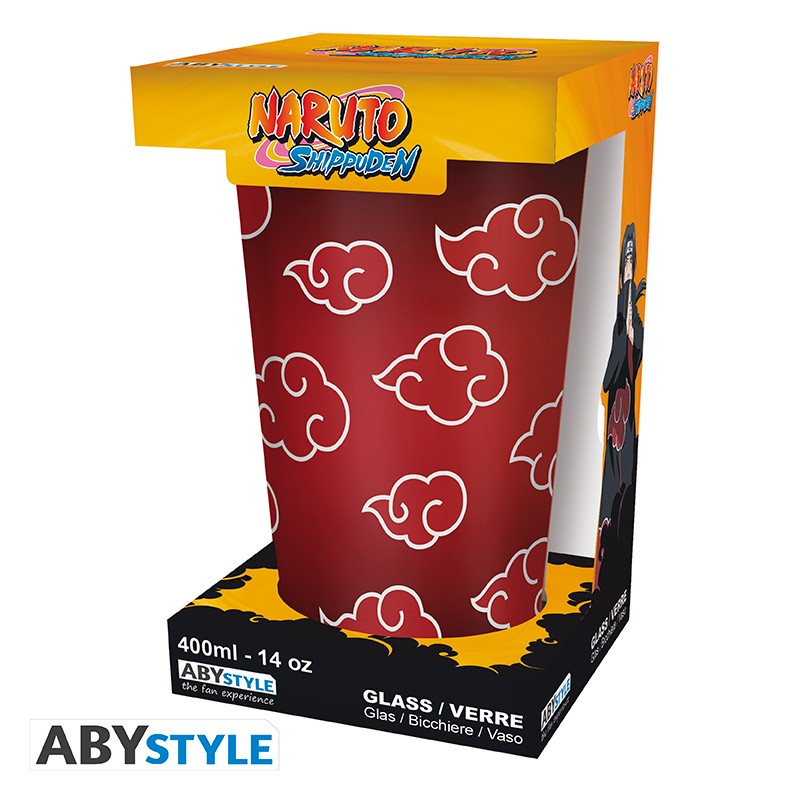 NARUTO SHIPPUDEN - Verre XXL - 400 ml - Akatsuki - x2 - vue 3