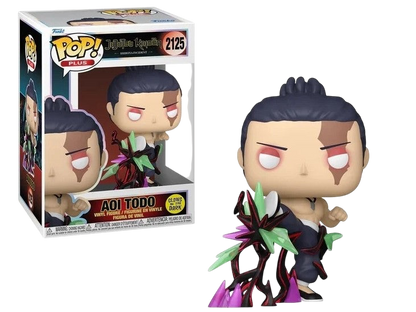 NIPPON DOKI STORE Funko POP Plus Aoi Todo Jujutsu Kaisen vinyl figure with glow in the dark effect in packaging