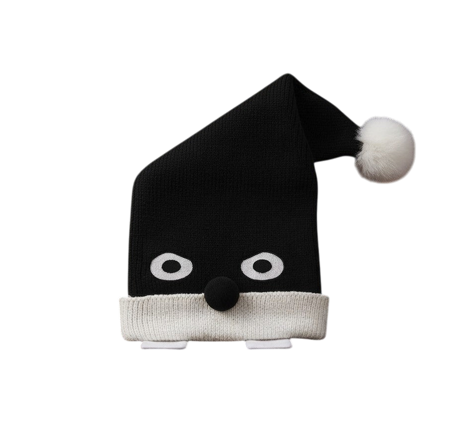 Bonnet de nuit Naruto noir et blanc en tricot, réplique officielle ABYstyle vendue par NIPPON DOKI STORE