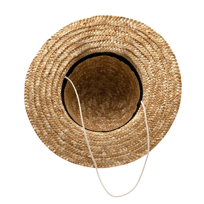 Chapeau de paille Luffy de One Piece par NIPPON DOKI STORE, réplique officielle en paille avec cordon de serrage