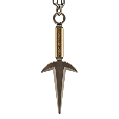Collier NIPPON DOKI STORE avec pendentif 3D en forme de Kunai de Minato sous licence officielle Naruto