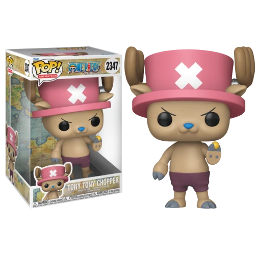 Figurine Funko POP Jumbo NIPPON DOKI STORE de Tony Tony Chopper de One Piece avec son chapeau rose emblématique