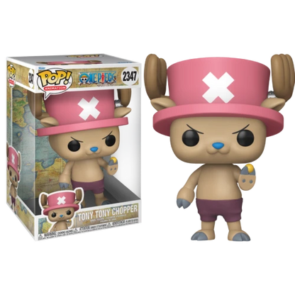 Figurine Funko POP Jumbo NIPPON DOKI STORE de Tony Tony Chopper de One Piece avec son chapeau rose emblématique